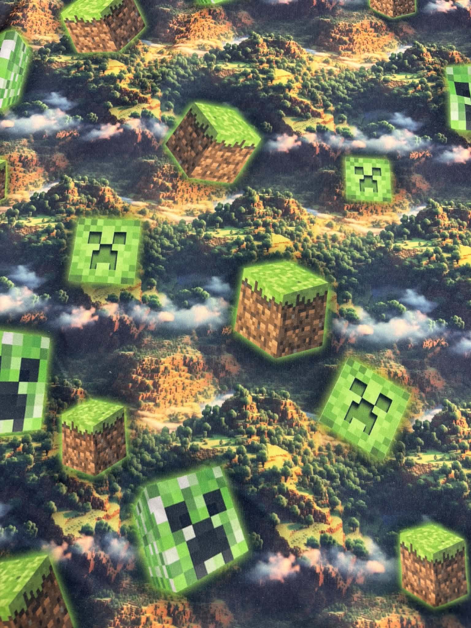 Kilpinis trikotažas "Minekraft"