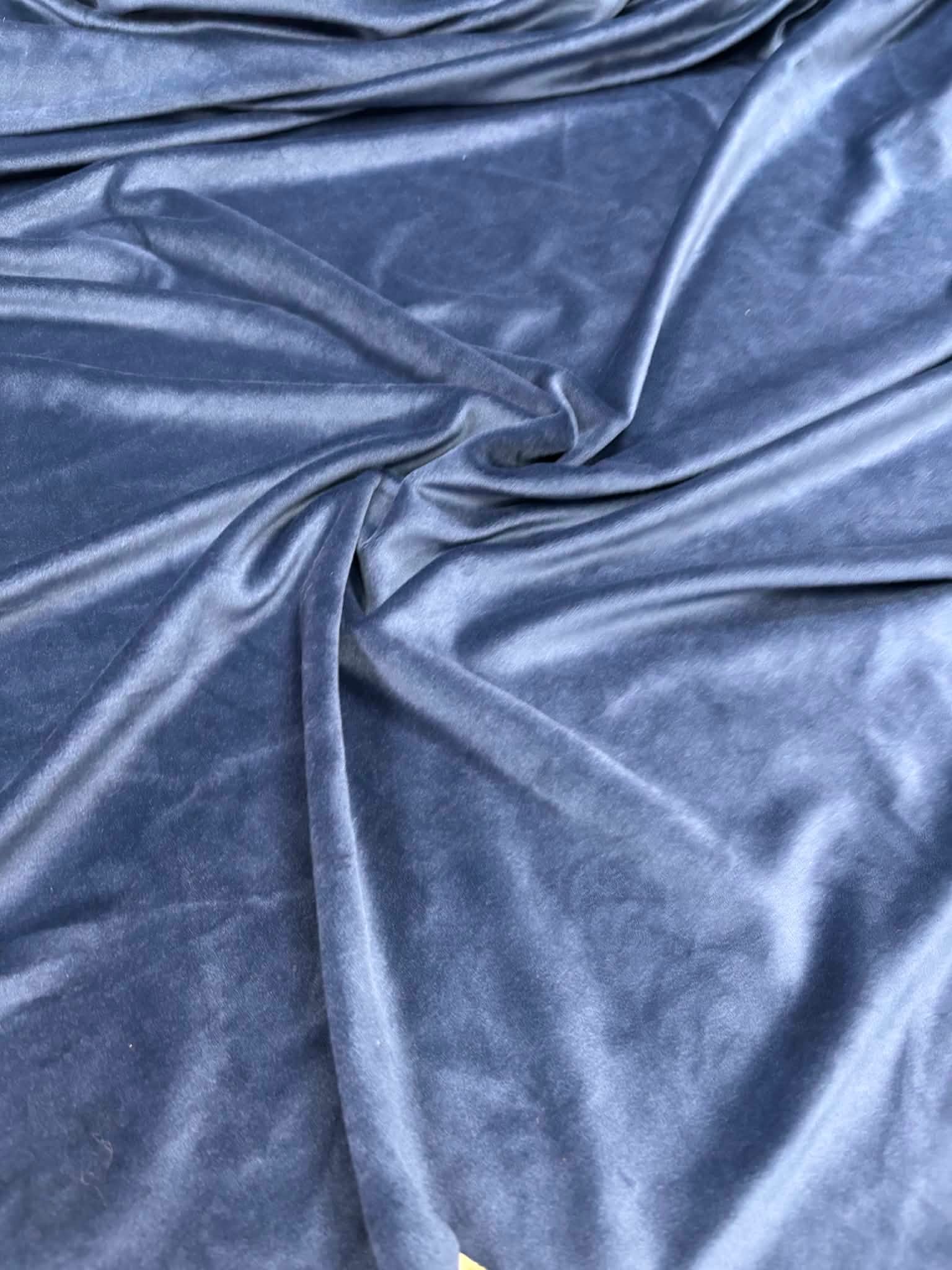 Soft veliūras "Tamsiai mėlynas"